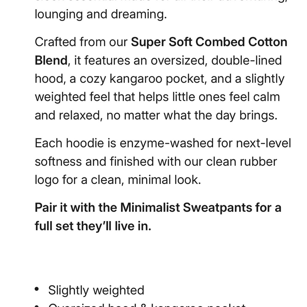 Comfrt xl kids sunset hoodie & sweatpants. See listing - Picture 4 of 7